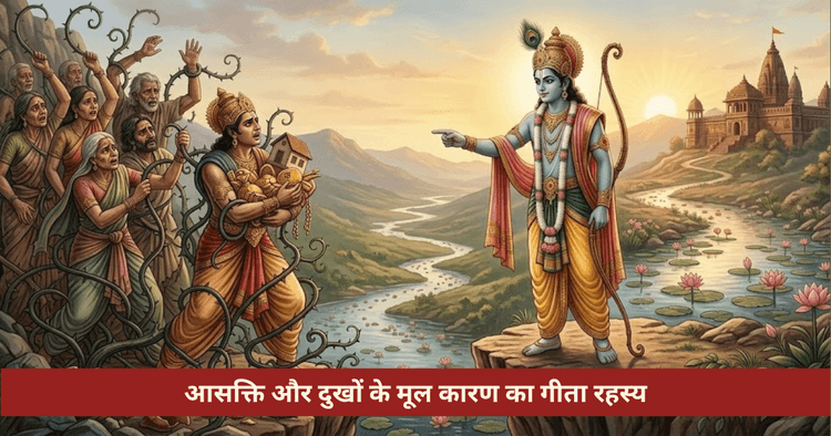 आसक्ति और दुःख का कारण: गीता का समाधान