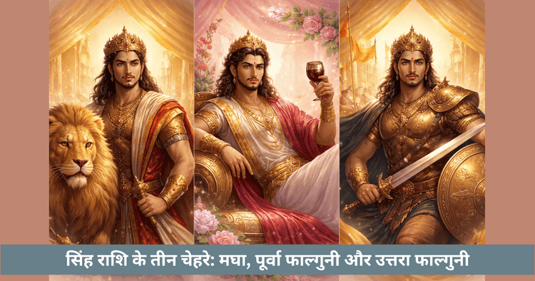 सिंह नक्षत्र: तीन व्यक्तित्व