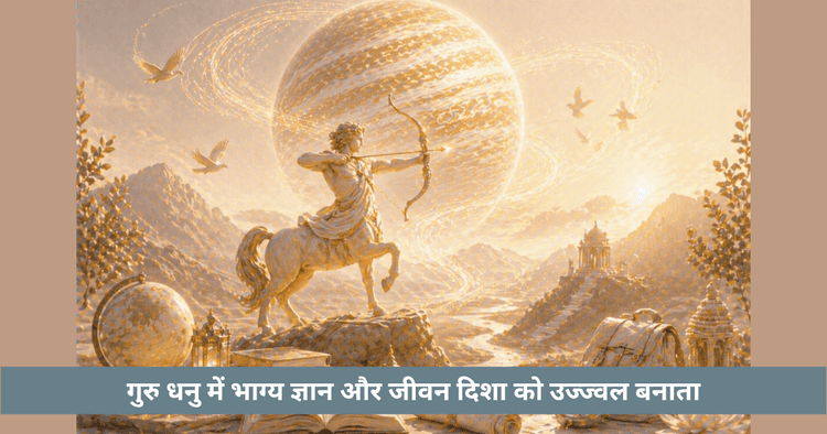 धनु में गुरु गोचर: धर्म और सौभाग्य