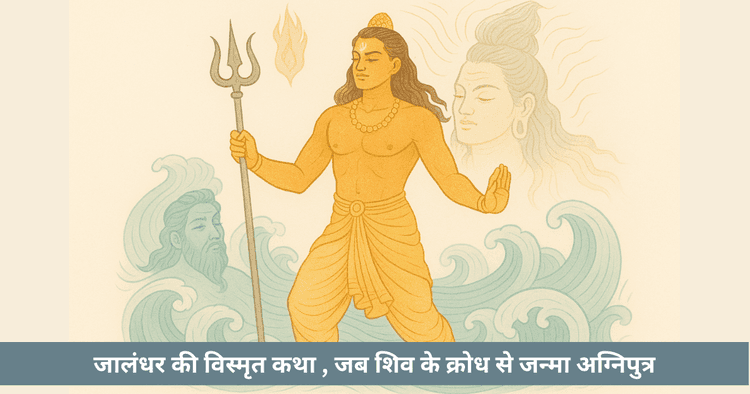 जालंधर की कहानी ,  शिव की अग्नि से जन्म और त्रिशूल से विलय