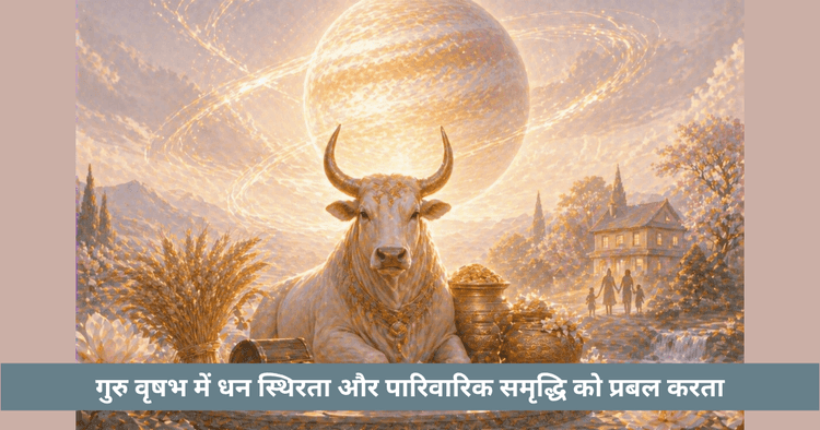 वृषभ राशि में गुरु गोचर 2026: धन और स्थिर समृद्धि का समय