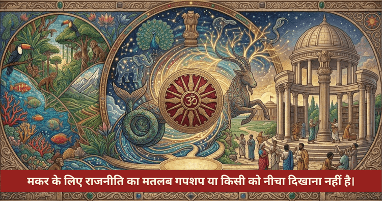 मकर राशि और कूटनीति का कर्माधारित सिद्धांत
