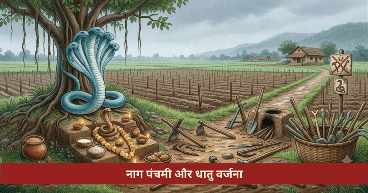 नाग पंचमी पर धातु वर्जना