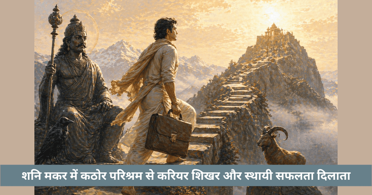 मकर राशि में शनि गोचर: करियर, सफलता और अनुशासन पर प्रभाव