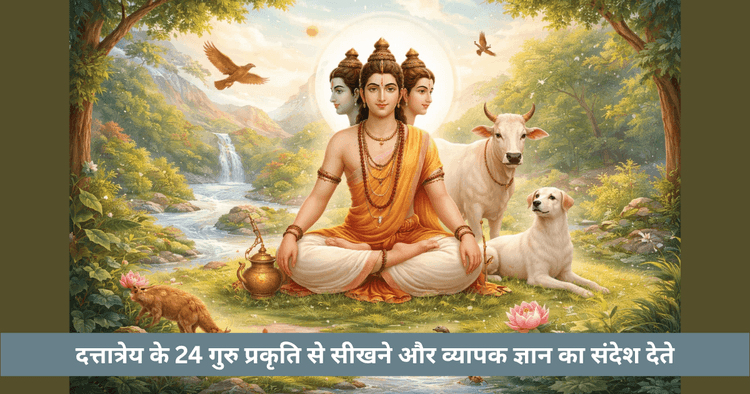 गुरु पूर्णिमा पर दत्तात्रेय और 24 गुरुओं की कथा का अर्थ