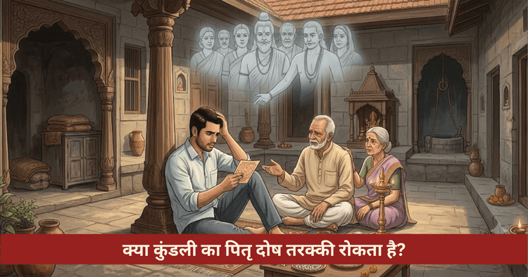 कुंडली में पितृ दोष के लक्षण और रुकावट के उपाय