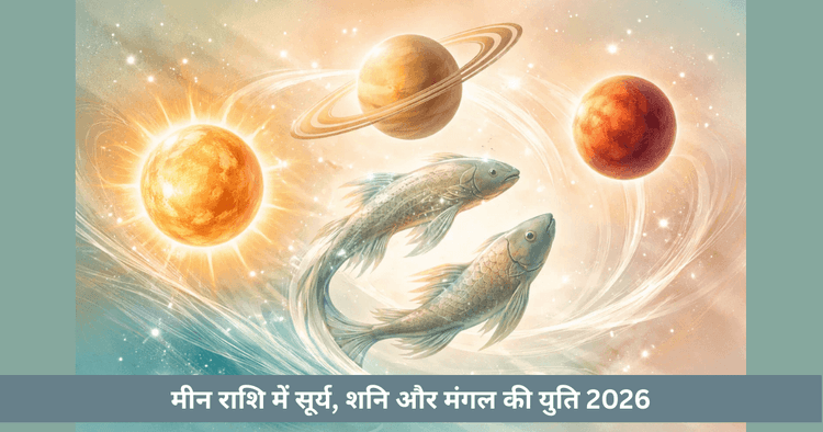2026 मीन सूर्य-शनि-मंगल संयोग: आंतरिक दबाव और साहस