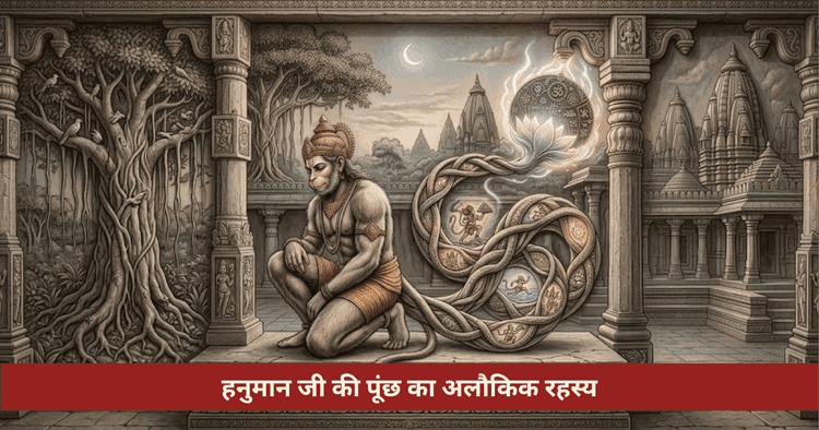 टे हुए हनुमान जी की पूंछ का रहस्य ज्योतिषीय सत्य