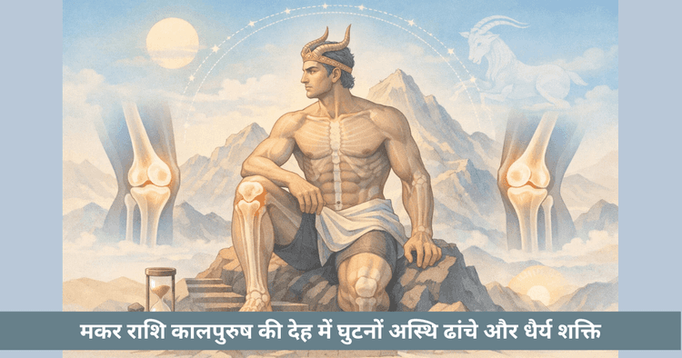 कालपुरुष में मकर: हड्डियां और सहनशक्ति