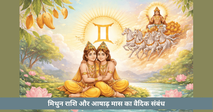 मिथुन राशि और आषाढ़ का वैदिक संबंध