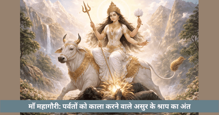 माँ महागौरी कथा: शुद्धता और दिव्य प्रकाश की विजय