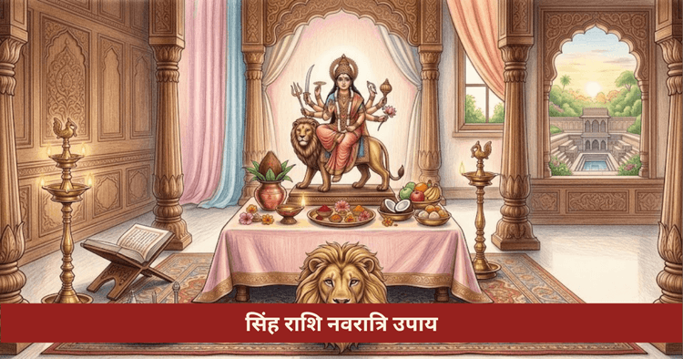 सिंह राशि नवरात्रि उपाय पद प्रतिष्ठा