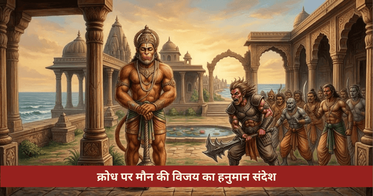 हनुमान जी का आत्म-नियंत्रण: मौन की शक्ति