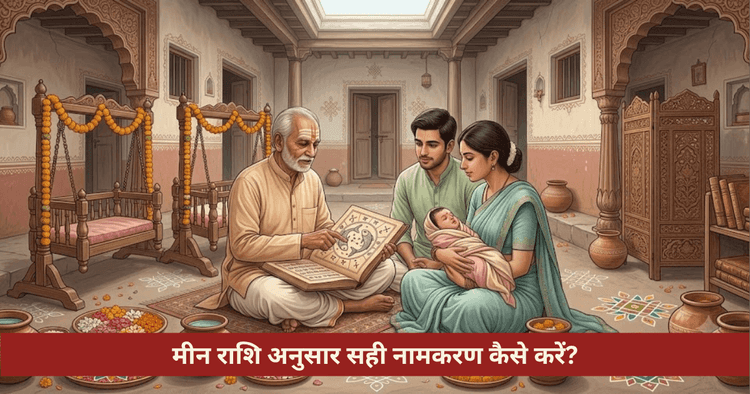 मीन राशि नामकरण विधि और नामाक्षर नियम
