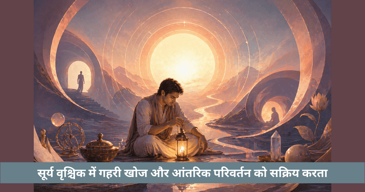 वृश्चिक में सूर्य गोचर का परिवर्तन और गहराई पर प्रभाव