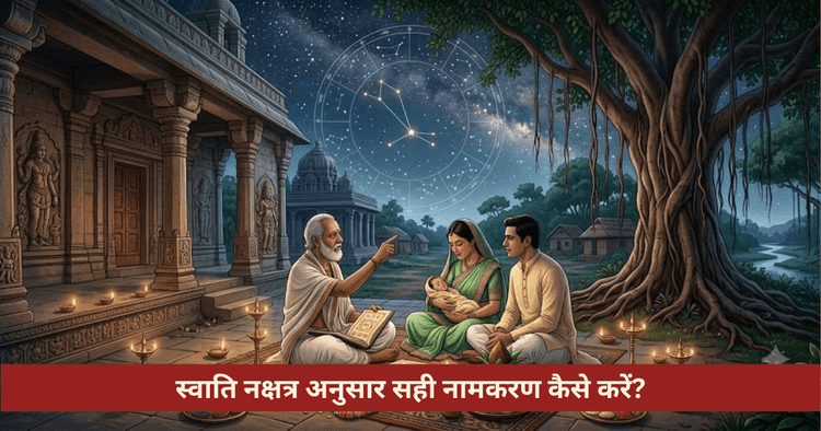 स्वाति नक्षत्र नामकरण विधि और नामाक्षर नियम