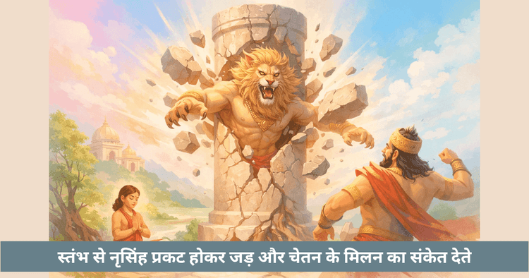 नरसिंह स्तंभ प्राकट्य का आध्यात्मिक अर्थ