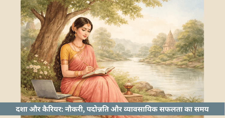 दशा और कैरियर   महादशा, अंतर्दशा और पारगमन के अनुसार कैरियर समय