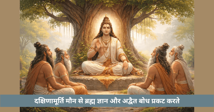 दक्षिणामूर्ति का मौन उपदेश और अद्वैत ज्ञान