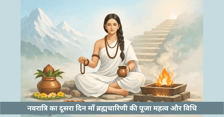 नवरात्रि दिन 2: माँ ब्रह्मचारिणी पूजा का महत्व और विधि