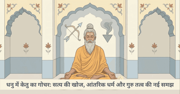 धनु राशि में केतु गोचर: आध्यात्मिक खोज, सत्य की खोज और गुरु कृपा पर प्रभाव