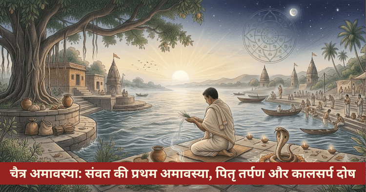 चैत्र अमावस्या: पितृ तर्पण विधि, कालसर्प दोष उपाय और मुहूर्त