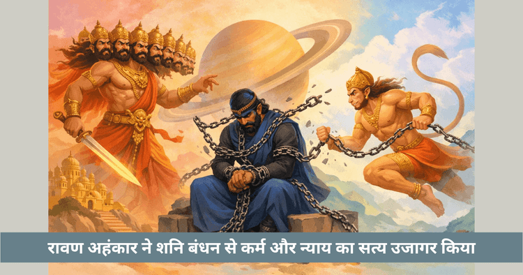 रावण और शनि कथा: अहंकार, कर्म और भाग्य का अर्थ