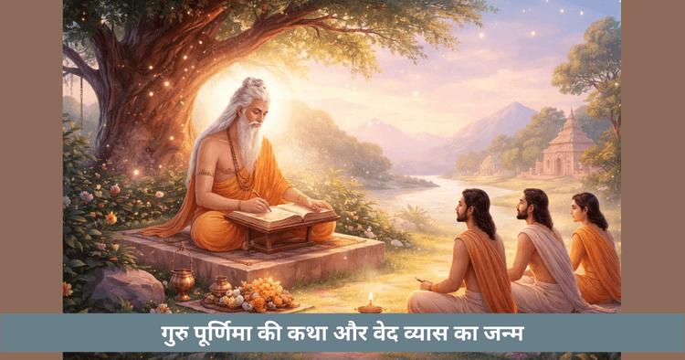 गुरु पूर्णिमा कथा और वेद व्यास का जन्म