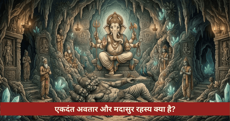 भगवान एकदंत अवतार कथा और मदासुर संहार