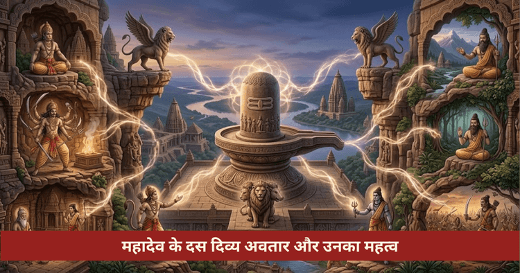 भगवान शिव के 10 अवतार और उनका ज्योतिषीय महत्व जानिए