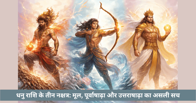 Sagittarius के तीन नक्षत्रों का विश्लेषण