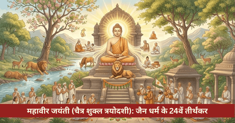 महावीर जयंती: जन्म कल्याणक, पंच महाव्रत, 16 स्वप्न और पूजा