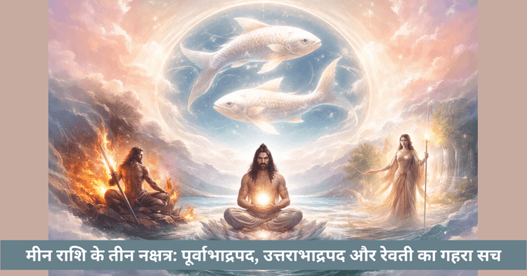 मीन राशि के तीन नक्षत्र: पूर्वाभाद्रपदा, उत्तराभाद्रपदा और रेवती