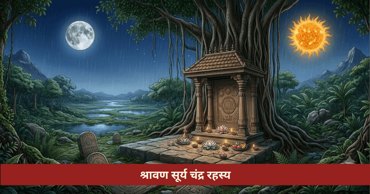 श्रावण में सूर्य चंद्र संबंध
