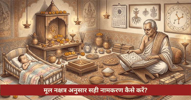 मूल नक्षत्र नामकरण विधि और नामाक्षर नियम