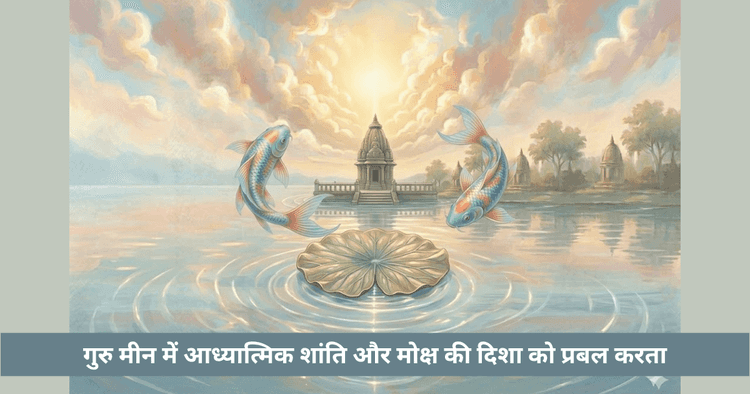 मीन में गुरु गोचर: मुक्ति और शांति