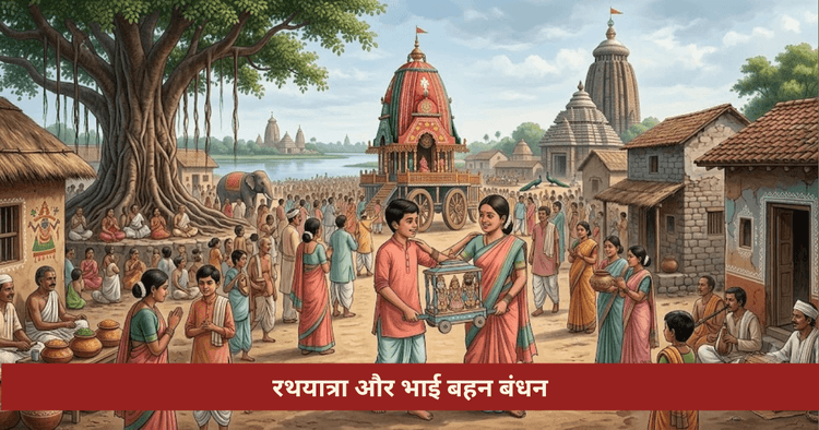 रथयात्रा में भाई बहन का महत्व