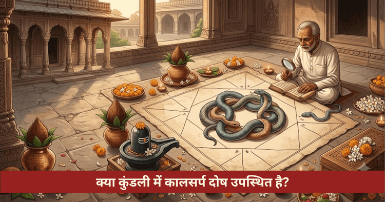 क्या कुंडली में कालसर्प दोष है? जानिए 12 प्रकार और प्रभाव