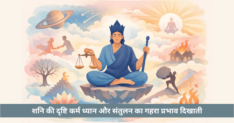 शनि की दृष्टि का रहस्य: कर्म, ध्यान और आध्यात्मिक संतुलन