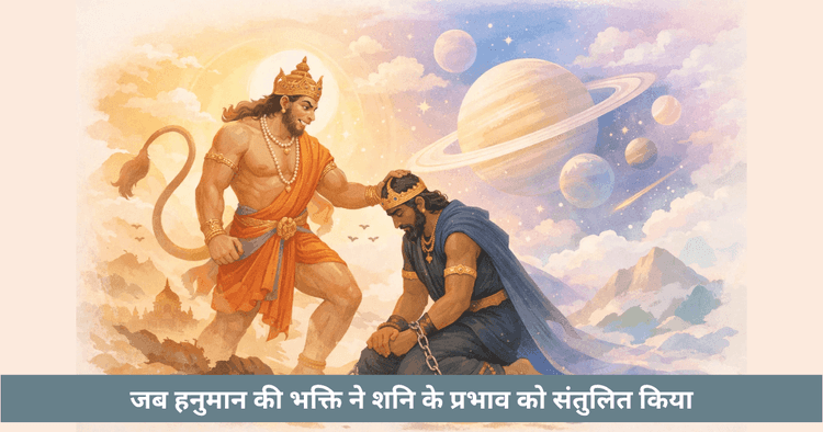 हनुमान और शनि देव