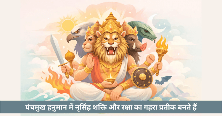 पंचमुखी हनुमान में नरसिंह का महत्व