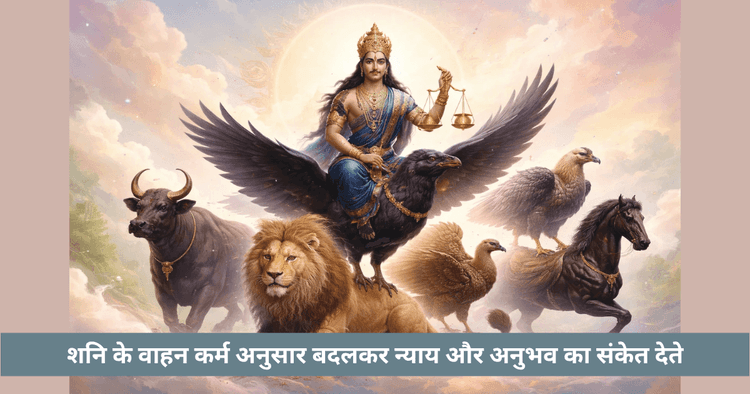 शनि देव के वाहनों का अर्थ: कर्म, न्याय और प्रतीकवाद