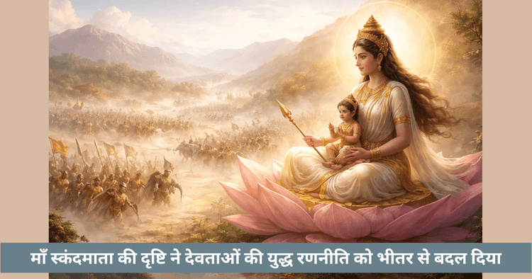 माँ स्कंदमाता की दृष्टि और युद्ध रणनीति