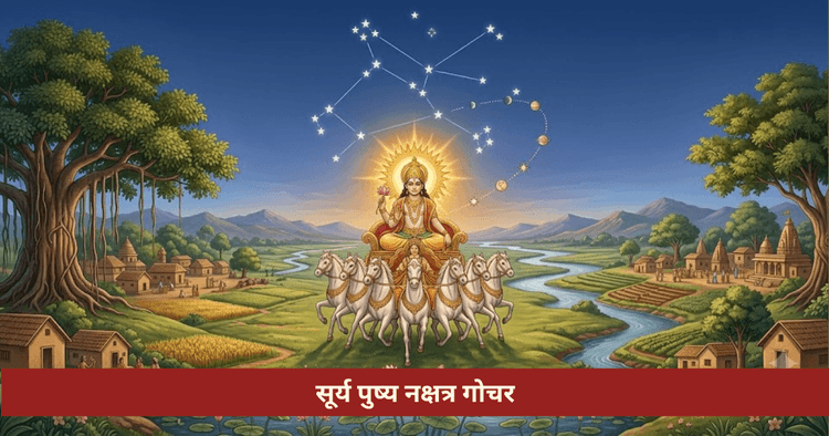 सूर्य पुष्य नक्षत्र गोचर 2026