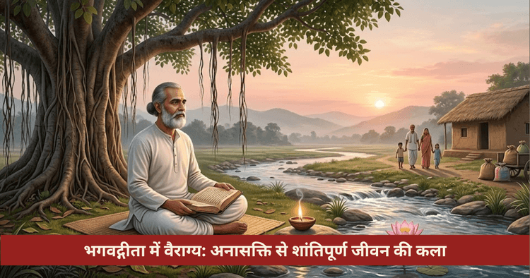 भगवद्गीता में वैराग्य और अनासक्ति का वास्तविक अर्थ