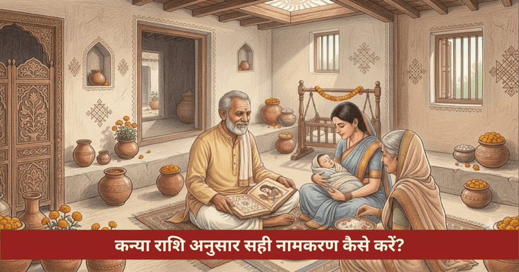 कन्या राशि नामकरण विधि और नामाक्षर नियम
