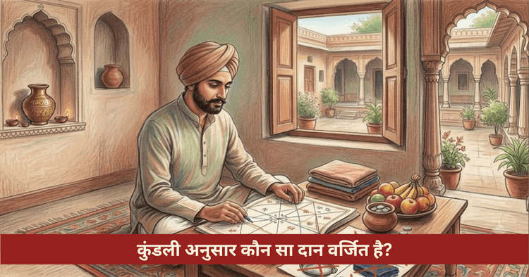 कुंडली अनुसार वर्जित दान और वैदिक नियम