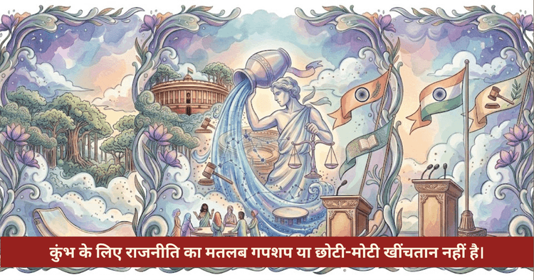 कुंभ राशि और कूटनीति का कर्माधारित सिद्धांत