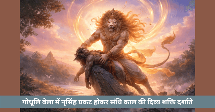 गोधूलि बेला और नरसिंह अवतार का रहस्य