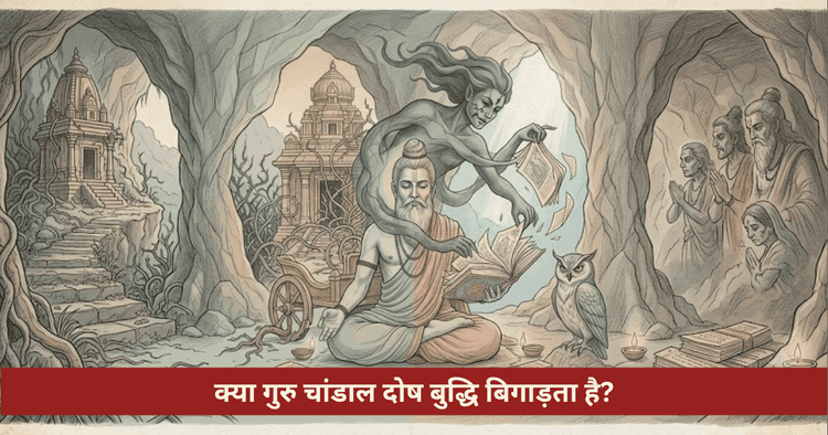 क्या गुरु चांडाल दोष बुद्धि और प्रतिष्ठा बिगाड़ता है?